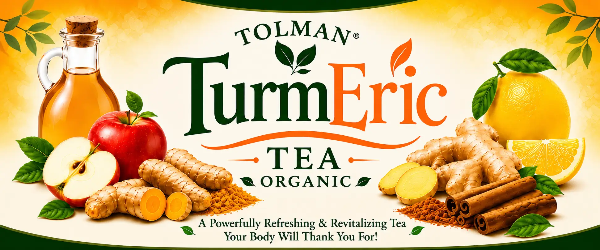 Turmeric Tea, Tolman Turmeric Tea