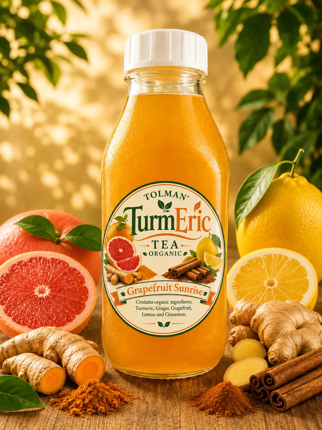 Tolman Turmeric Tea Grapefruit Sunrise